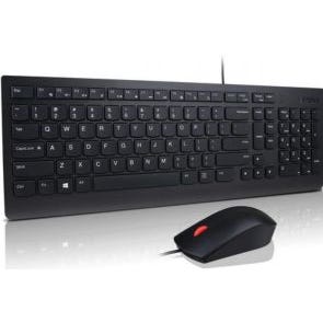 [4X30L79922] Lenovo Essential Wired Keyboard and Mouse Combo - US English with Euro symbol