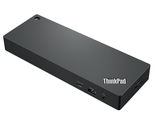 [40B00300EU] Lenovo 40B00300EU laptop dock & poortreplicator Bedraad Thunderbolt 4 Zwart, Rood