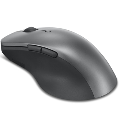 [4Y51J62544] Lenovo Professional - Maus - ergonomisch - optisch blau - 6 Tasten - kabellos - Bluetooth 5.1 - Storm Gray