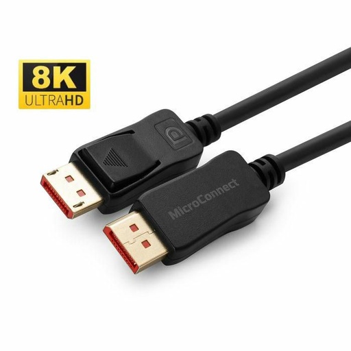 [MC-DP-MMG-200V1.4] MicroConnect 8K DisplayPort 1.4 Cable, 2m